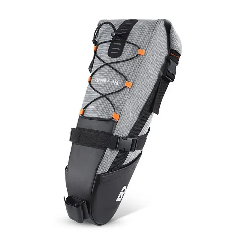 

Bike Saddle Bag Waterproof MTB Road Bicycle 10L Large Capacity Cycling Bag Cycling Saddle Pouch Tail Rear Bag Accessories