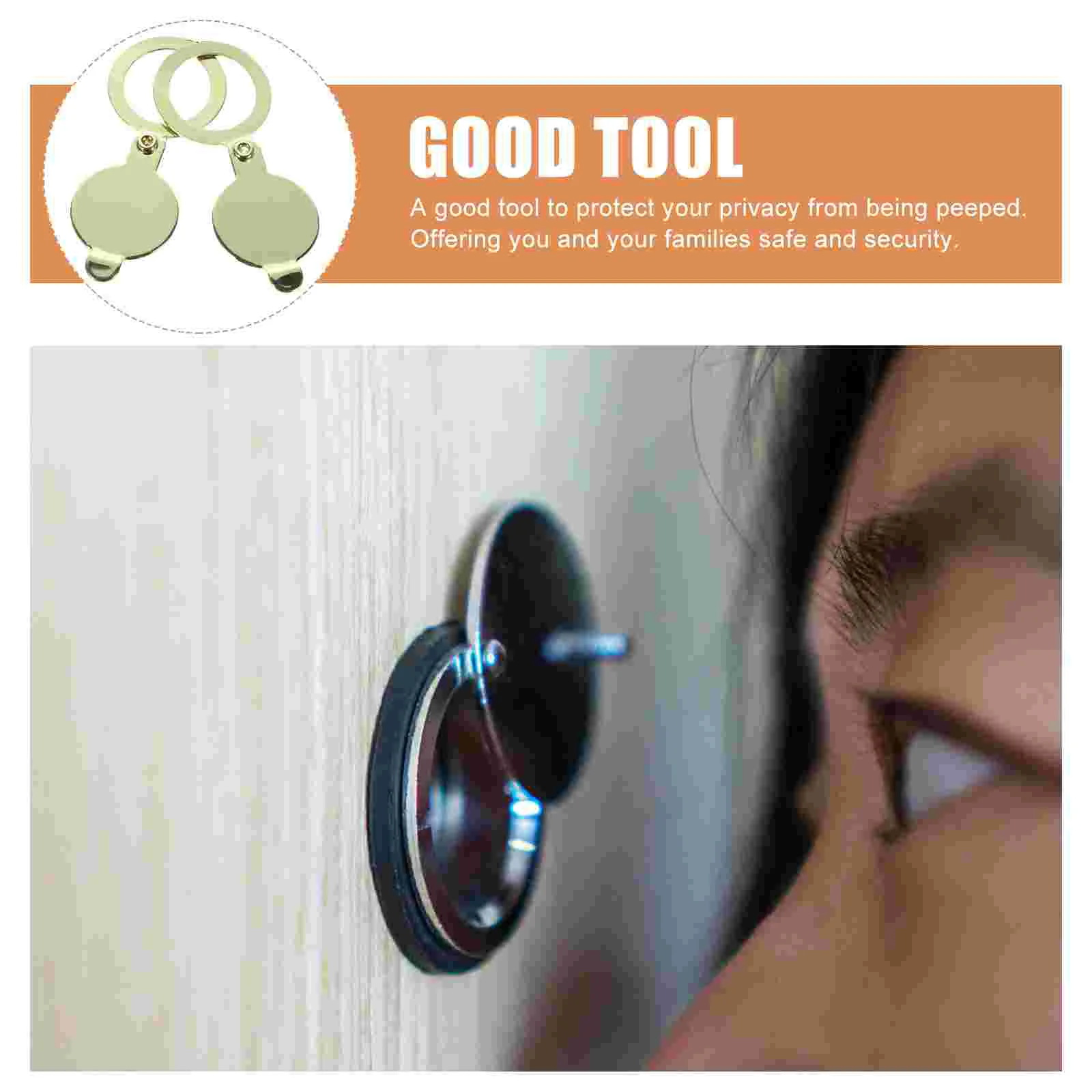 2 шт. задняя крышка кошачий глаз защитные чехлы для просмотра квартирных дверей