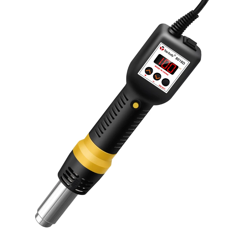 

700W Hot Air Gun Portable LED Display Rework Station Heat Gun Hair Dryer Temperature Adjustable Welding Station 8018D 835D 8858i