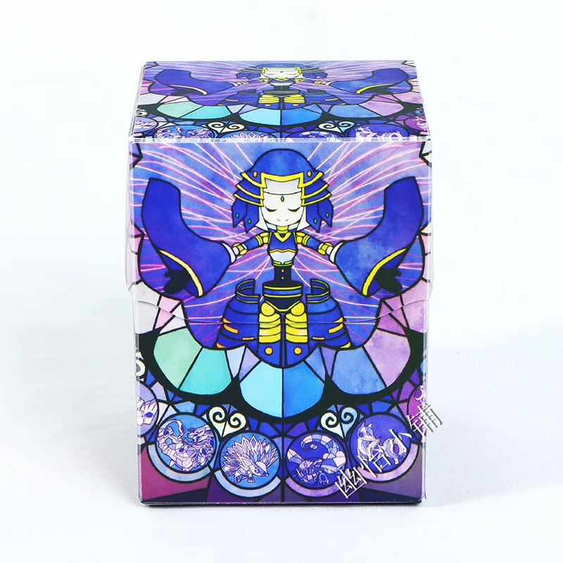 

Колода настольных игр, пластиковая, портативная, для хранения мультяшных карты TCG, с картами MTG/Pkm/YGO (100 +)