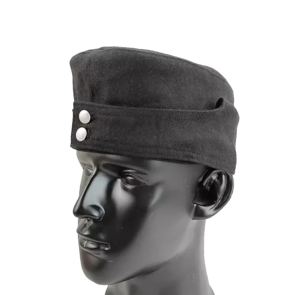 Немецкая шляпа WW2 M42 командная кепка горного солдата проволочная черная