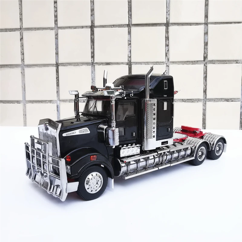 Фото Модель из сплава, игрушка в подарок, масштаб 1:32, Kenworth T909, 6X2, ось, австралийская прицепная головка, грузовик, трактор, транспортные средства, Коллекционная литая модель №3