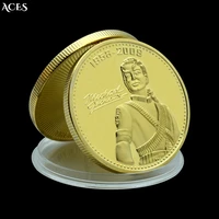 new michael jackson coins super performance artist gold plated coin challenge coin commemoration medal bedroom decor best gift