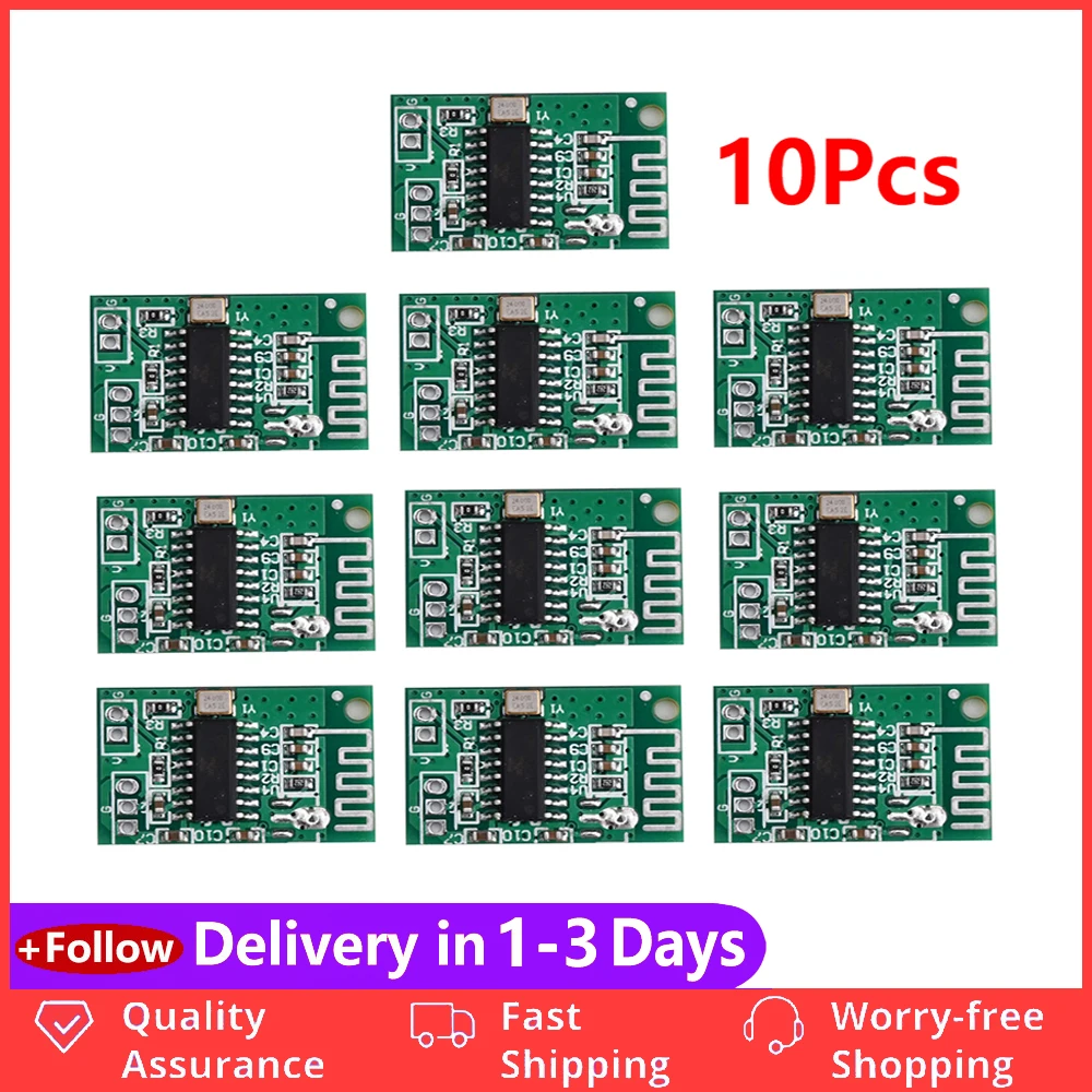 

1-10Pcs Bluetooth Audio Module Ca-6928 Led Power 3.3V-8V Audio Dual Digital Audio Amplifier Module Board