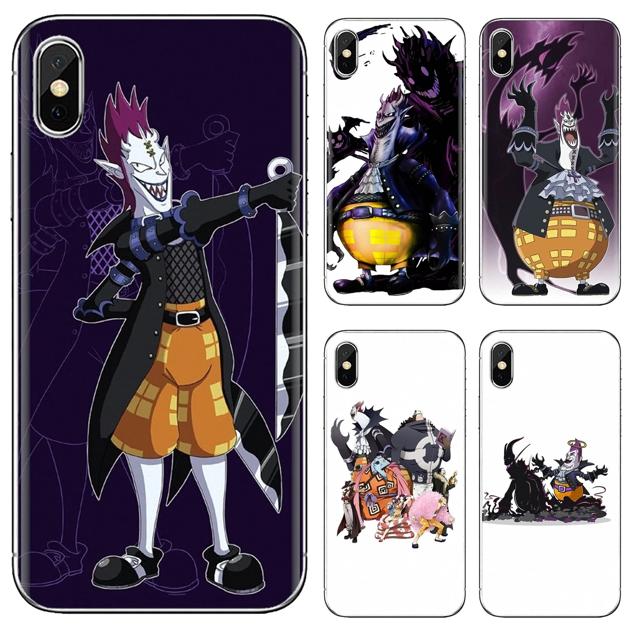 

anime One Piece Gekko Moria Soft Skin Cover For iPhone 10 11 12 13 Mini Pro 4S 5S SE 5C 6 6S 7 8 X XR XS Plus Max 2020