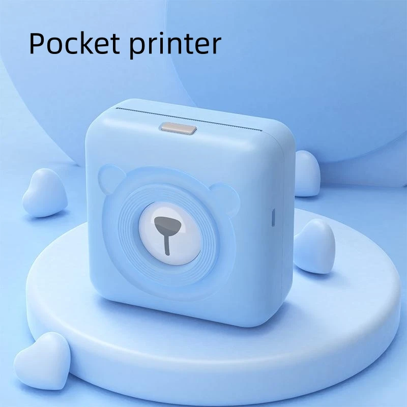 

Pocket Phone Bluetooth Portable Photo Wrong Topic Hand Account Thermal Label Printer Cute Gift