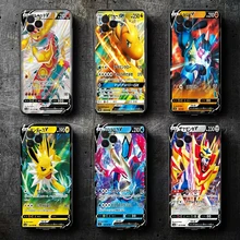 Pokémon Anime Elf Card Phone Case For Funda iPhone 11 13 12 Pro Max Mini X XR XS Max SE 2020 6 6s 7 8 Plus Funda Celular