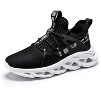2021 summer new rubber material shoes mens mesh running shoes white shoes