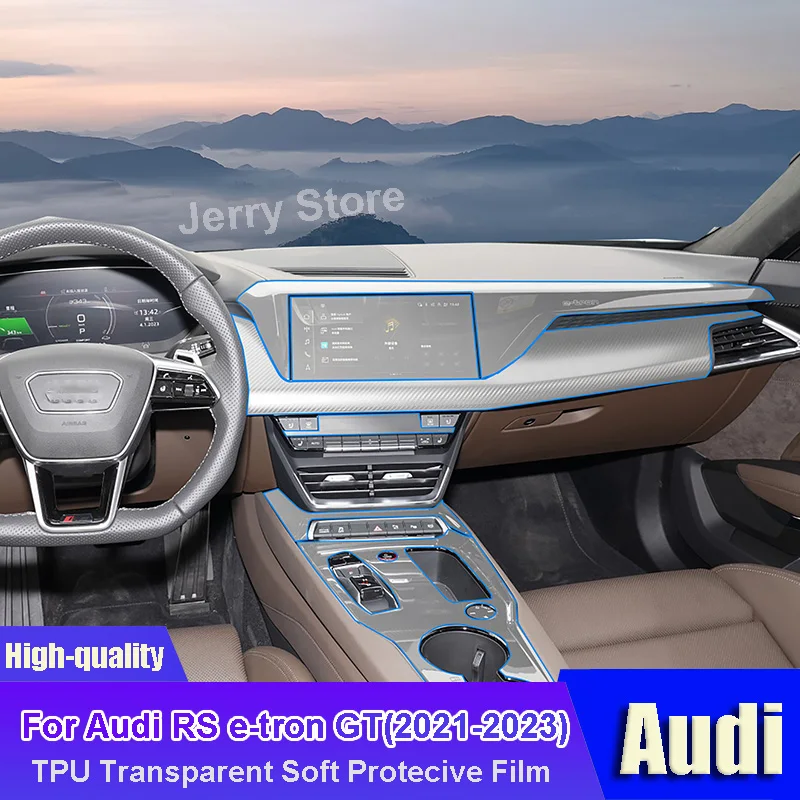 Наклейки для салона автомобиля Audi RS e-tron GT 2021-2023