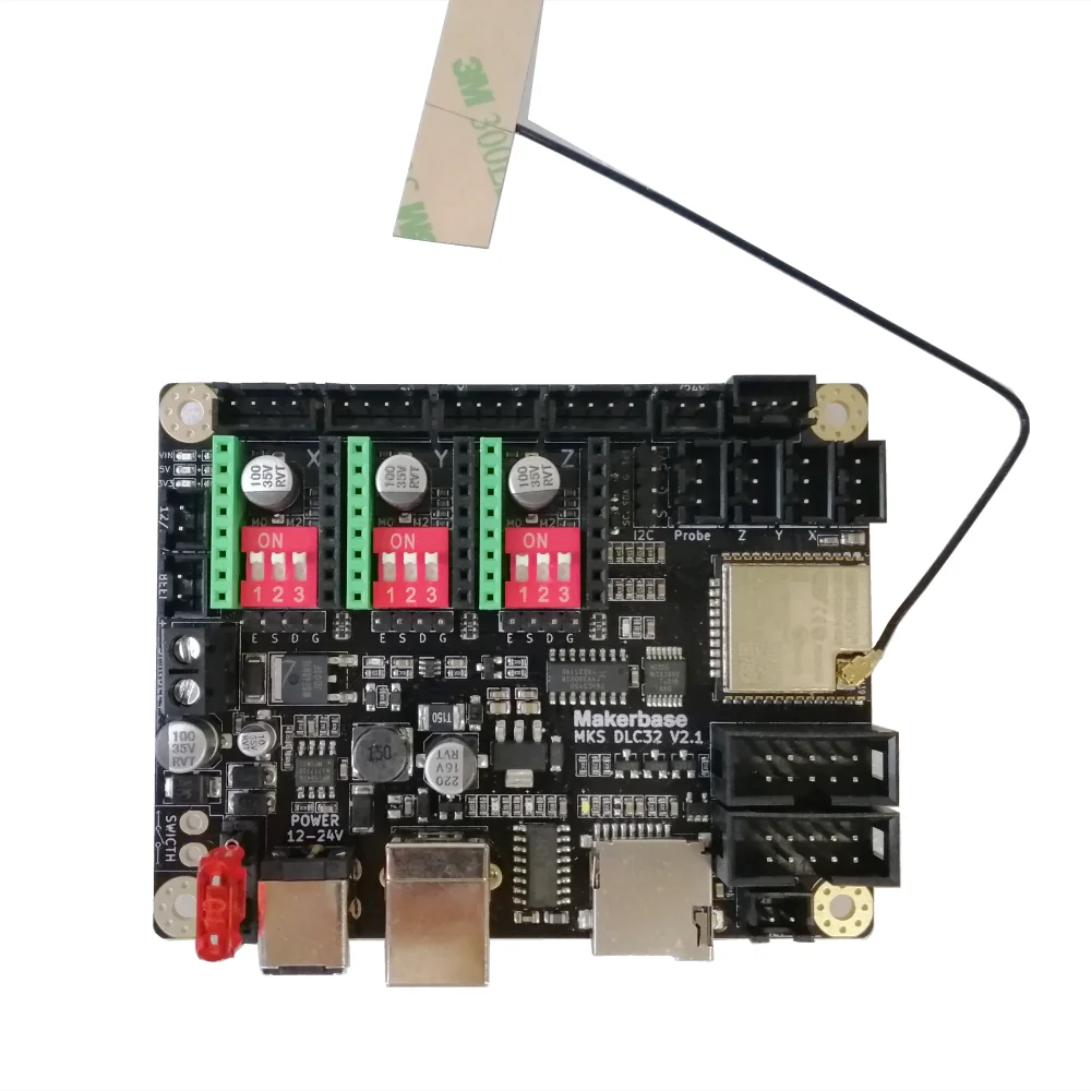 Плата расширения контроллера GRBL 32 бит ESP32 плата MKS DLC32 V2.1 с ЧПУ защитная 3-осевая