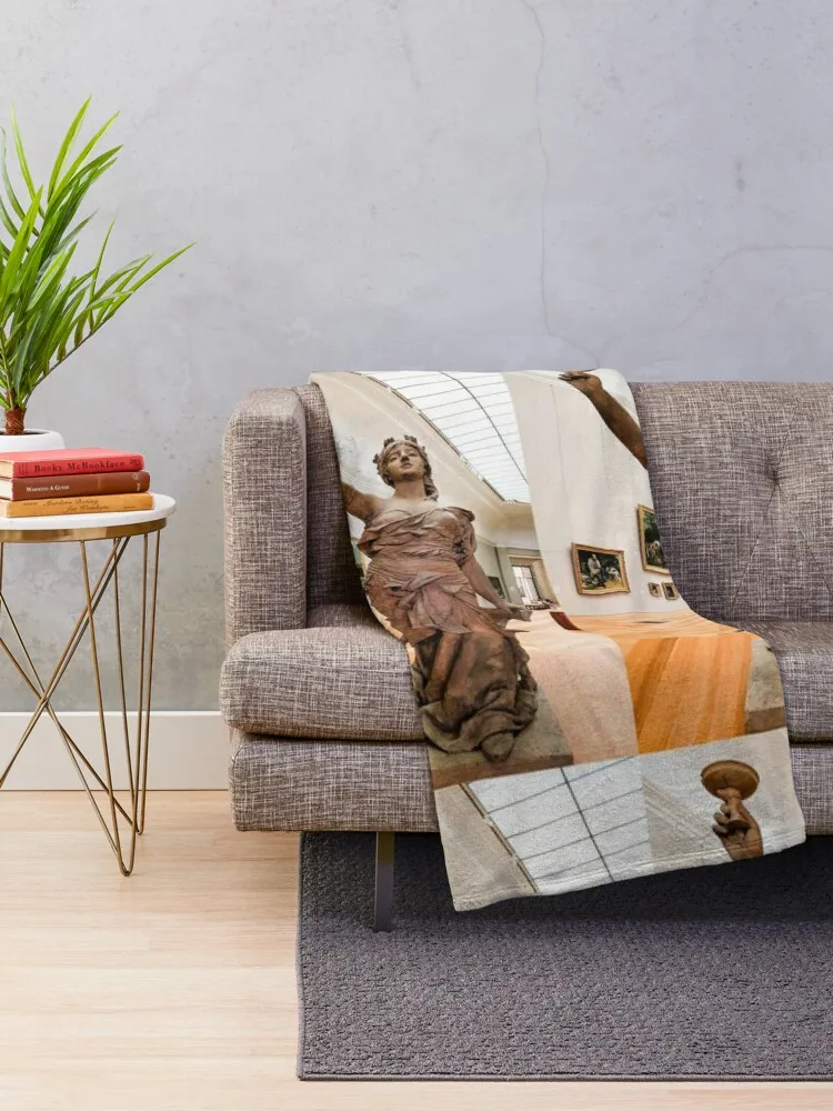 Париж Petit Palais The Toast от Idrac Пледы из фланелевой ткани Одеяла для дивана Hairys