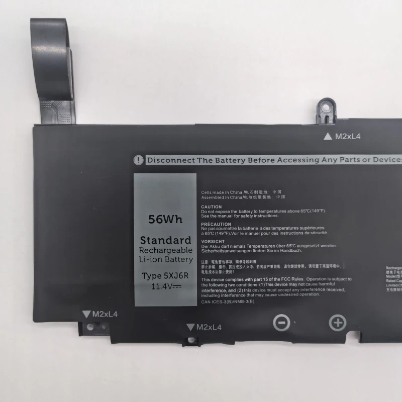 5XJ6R 11 4 V 56Wh 4667mAh Аккумулятор для ноутбука DELL 5750 0YY3V 370P9 P92F XPS 17 9700 R1WMW 9710 7T53W XG4K6 G8XFY 03324J