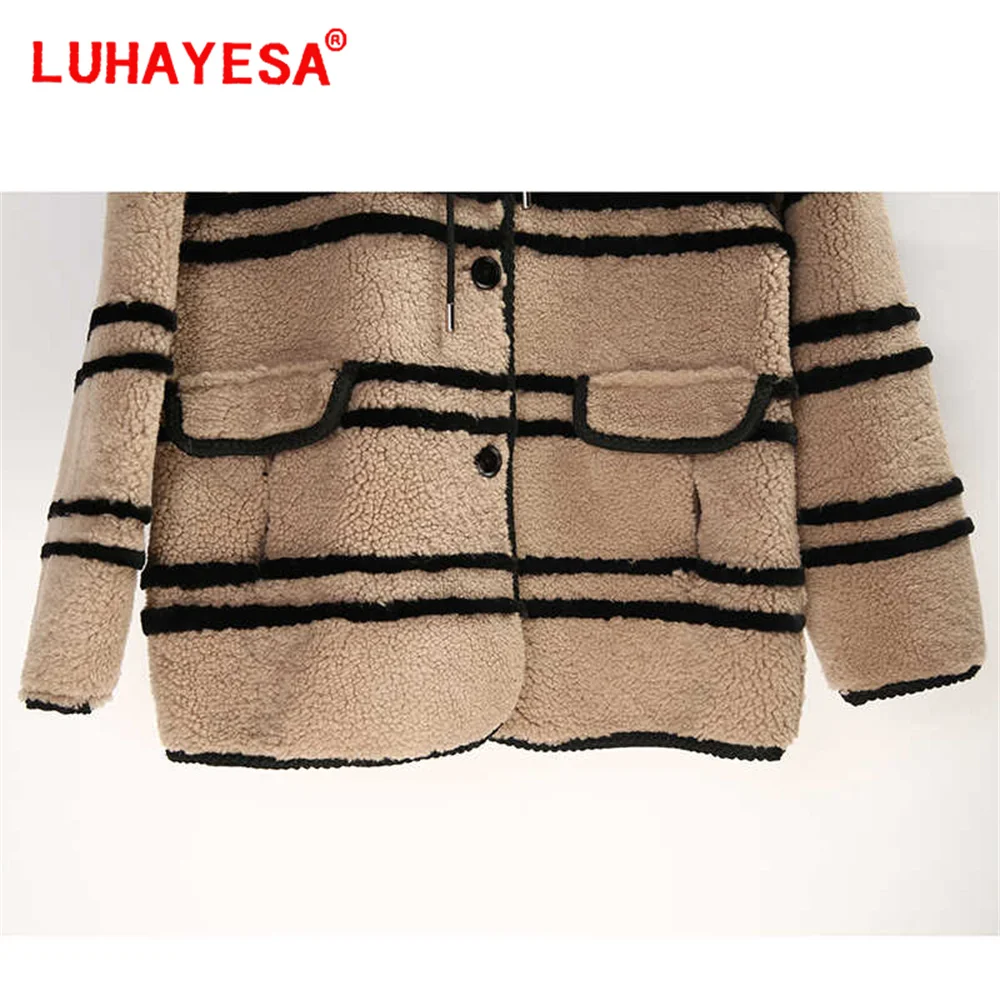 Новинка 2024 года L Vissesa Australia Merino Pearl Sheepskin Lamb Fur Shearling Одежда Женская повседневная