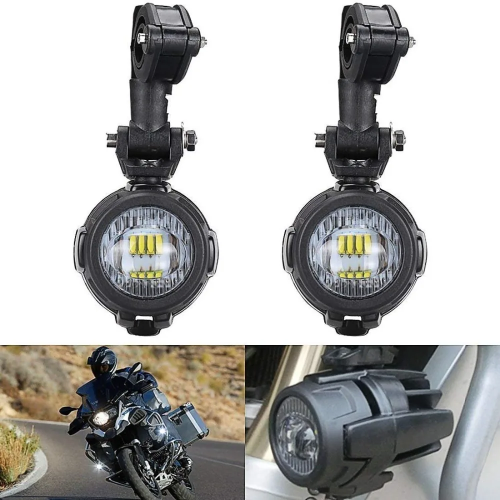 

For BMW R1200GS ADV F800GS F700GS F650GS S1000XR K1600 LED Auxiliary Spotlight Assembly Driving Lamp 40W Motorcycle Fog Lights
