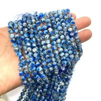 natural stone faceted round beads 6mmk2 semi precious stones for diy making bracelets earrings necklaces jewelry accessories