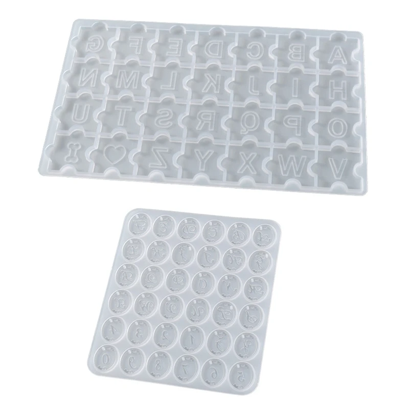 

Алфавит головоломка силиконовая форма буква номер Овальный Кулон Сделай Сам резиновая форма