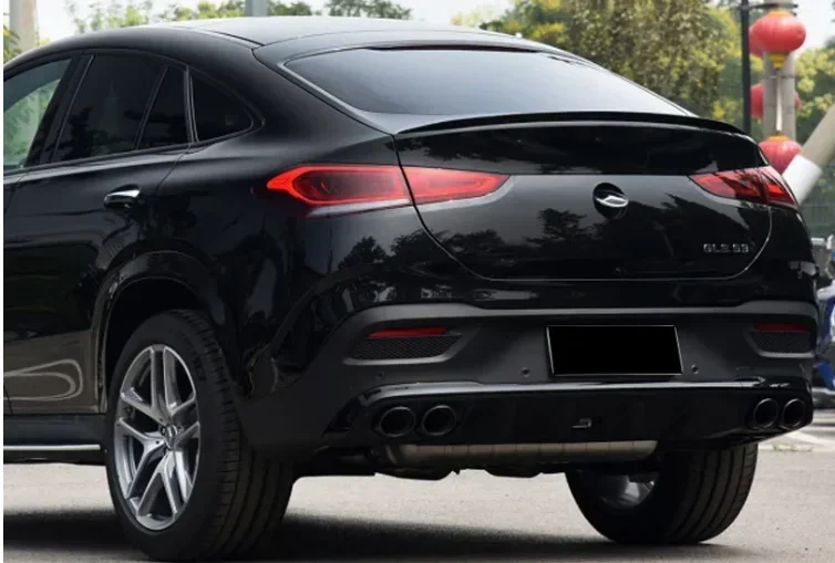 Фото Спойлер на задний багажник, комплект обвеса, заднее крыло для Mercedes GLE Coupe W167 C167 320 350 400 450 53 AMG 2020-2023, автомобильные аксессуары №3