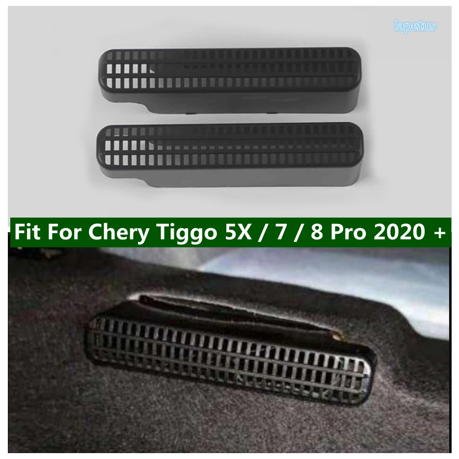 

Car Seat Below Air Conditioning Vent Cover Net Trim 2PCs For Chery Tiggo 5X / 7 / 8 Pro 2020 - 2022 Interior Modified Accessory