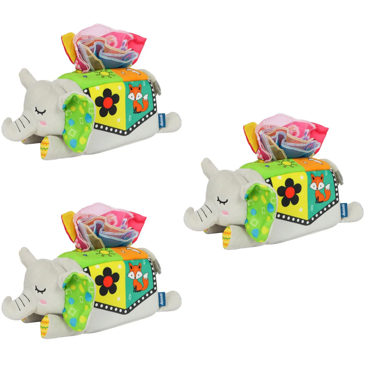 

3 Sets of Simulation Tissue Box Tissue Early Educational Plaything
