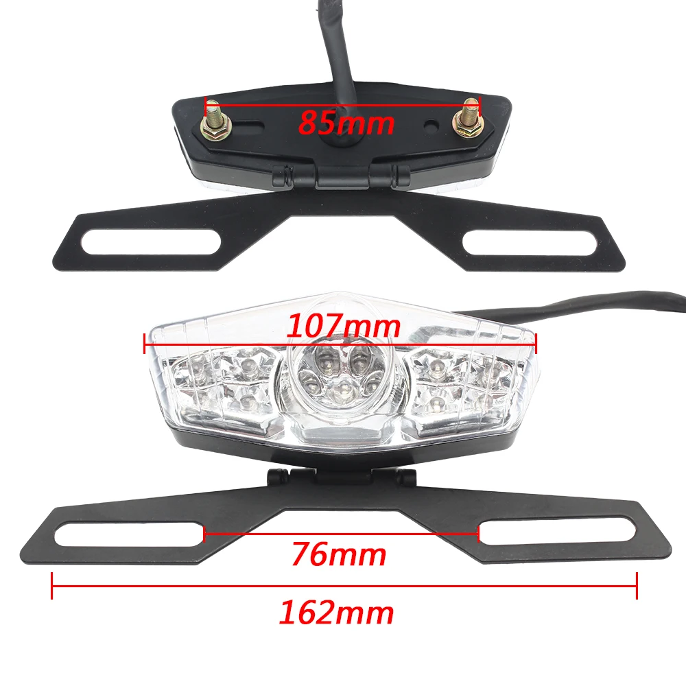 Мотоциклетный задний фонарь стоп-сигнал мигающая лампа для Yamaha Harley Honda Triumph