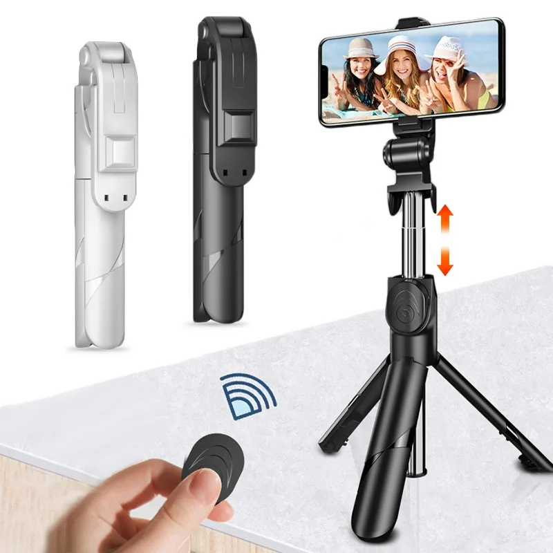 Новейший Трипод для селфи со съемным беспроводным Bluetooth-пультом дистанционного управления, портативный раздвижной штатив 70 см Новейший Трипод для селфи со съемным беспроводным Bluetooth-пультом дистанционного управления, портативный раздвижной штатив 70 см