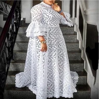 zhenguiru new white high quality guipure cord fabric mesh african lace fabric 2021 nigerian fabric for women wedding dress a2368