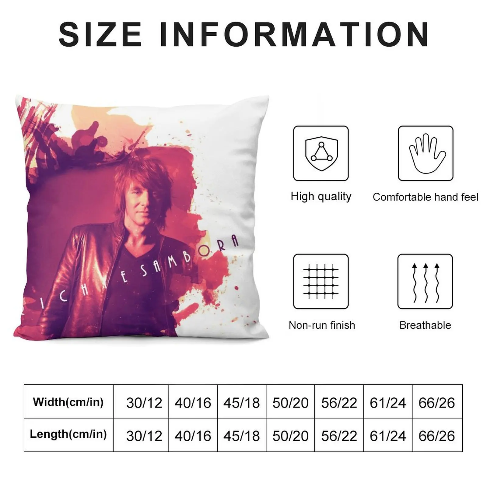 Richie Sambora брызги диванная подушка Роскошные наволочки рождественские украшения