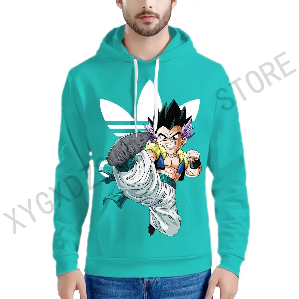 

Oversized Hoodie Men's Hoodies 2022 New Essentials Harajuku Style Anime Clothes Sweatshirt Hip Hop High Street Streetwear Goku