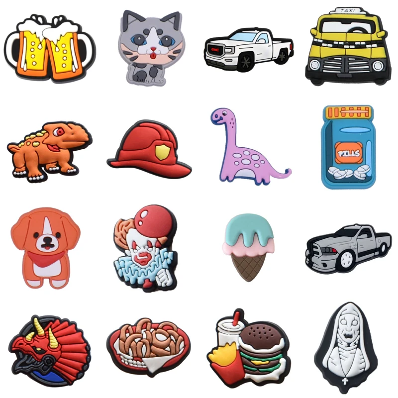 

Подвески для обуви, аксессуары, подходят для Crocs, распродажа, 1 шт., украшения, ПВХ Пряжка для детей, вечеринка, рождественские подарки, булавки