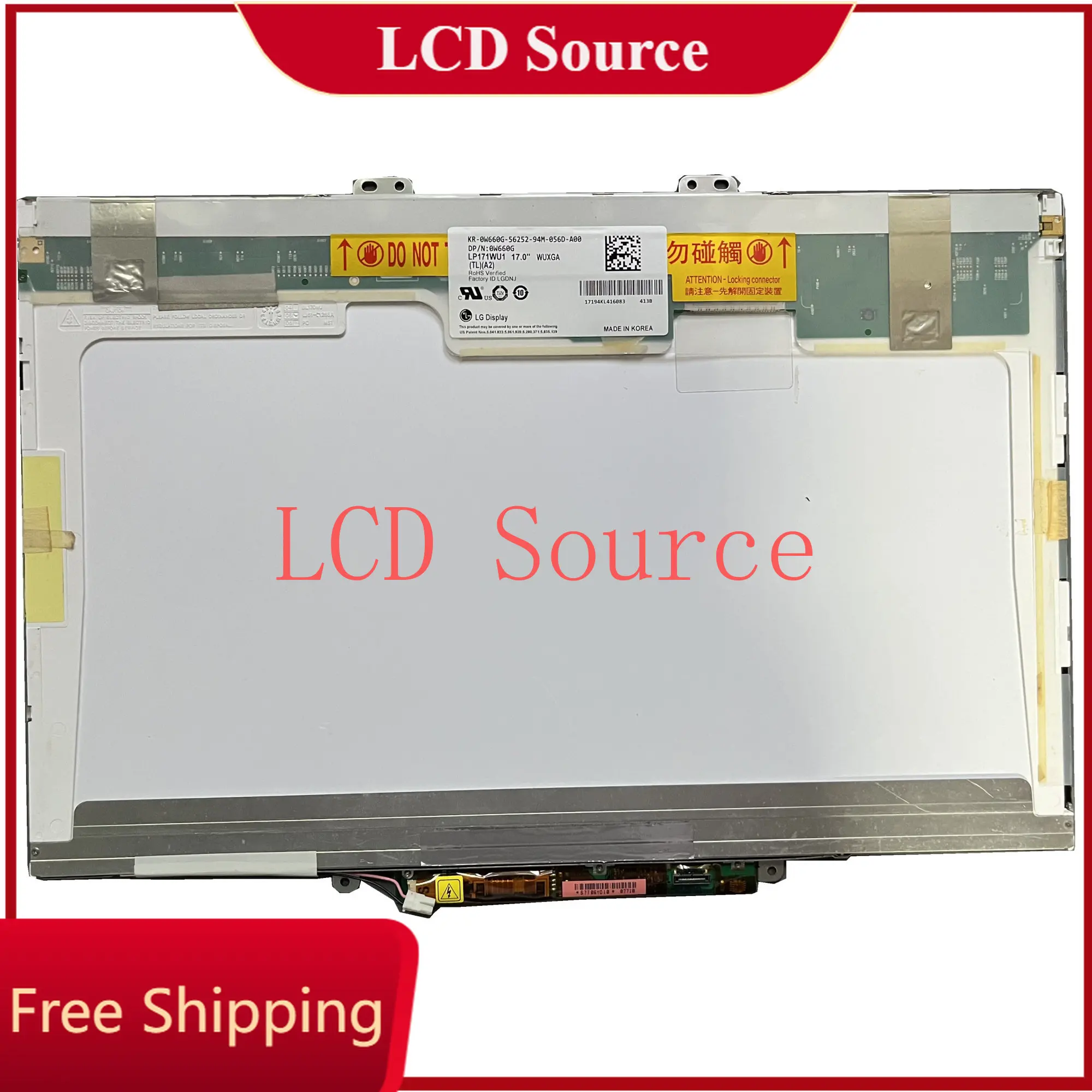 

LP171WU1 TLA2 B170UW01 LTN170CT03 17.1"inch 1920*1080 30PINS LCD SCREEN