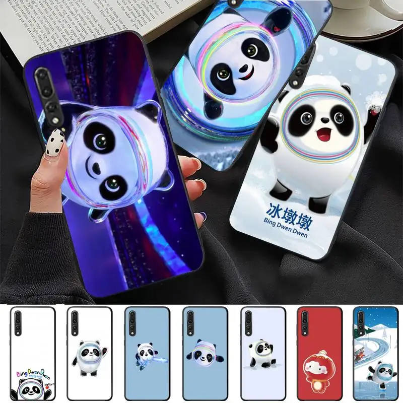 

2022 China Cute Panda Ice Snow Phone Case for Redmi 8 9 9A for Samsung J5 J6 Note9 for Huawei NOVA3E Mate20lite cover