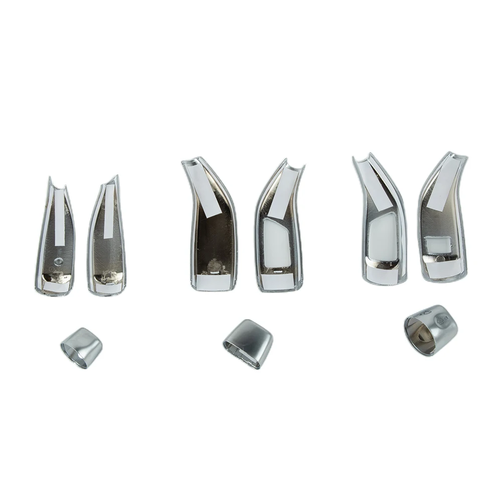 

Decorations Shift Lever Cover ABS Silver Wiper Shift Lever Car Chrome Shift Lever Cover Cruise Cover Cruise Trim