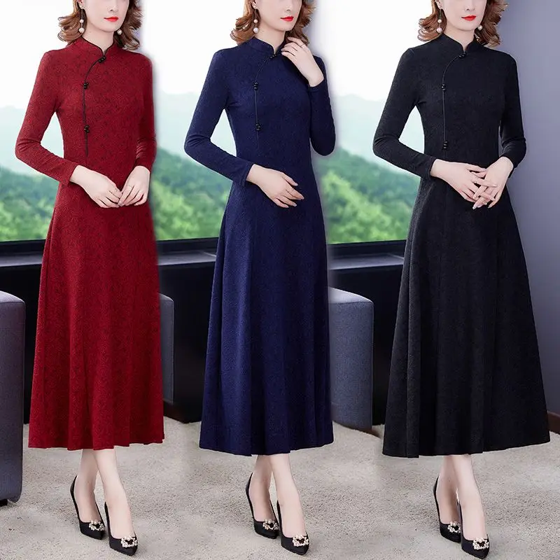 

New Spring Summer Elegant Dresses for Women Single-breasted Temperament Shirt Dress Streetwear Fall Outfits Women Clothes V251