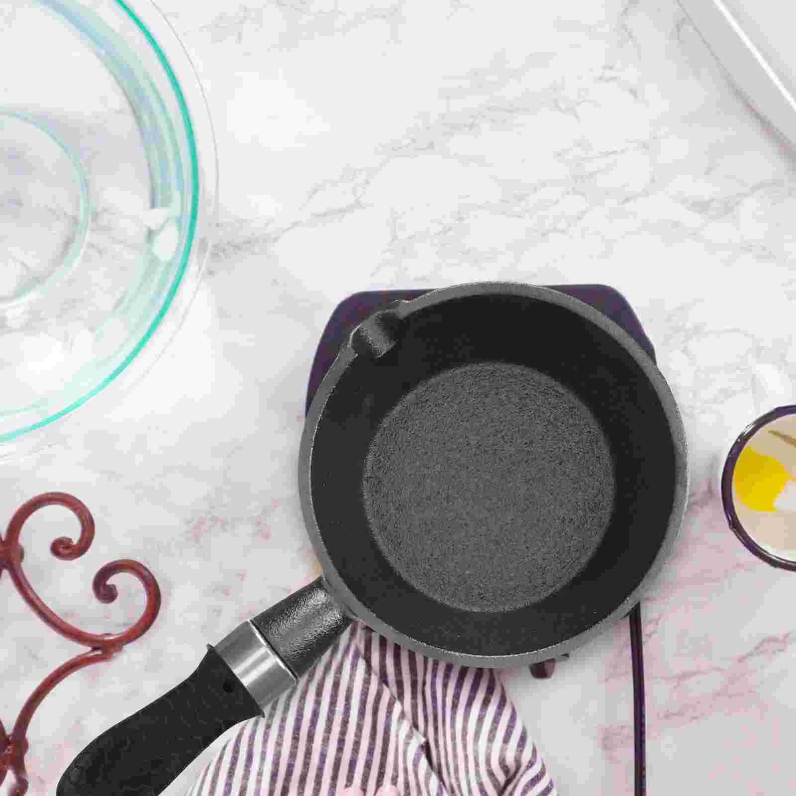 

2 Pcs Silicone Pot Handle Cover Grip Sleeve Skillet Covers Mitts Hot Holder Cooking Utensils Heat Resistant Wok