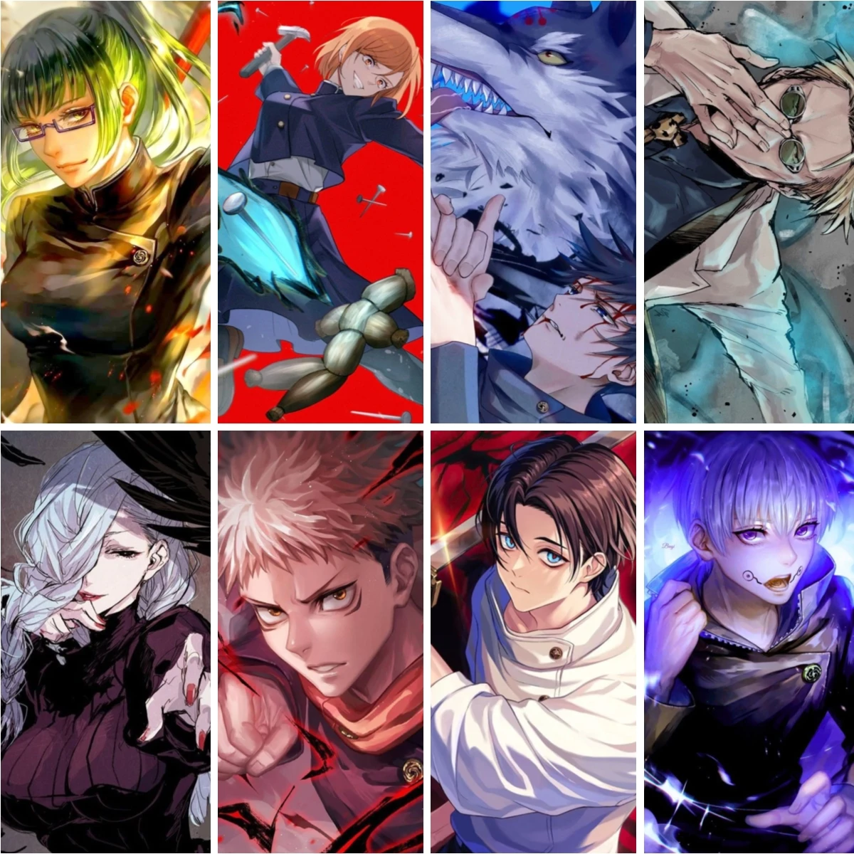 

DIYDP Jujutsu Kaisen Diamond Painting Novelty 2023 5D DIY Full Square/Round Diamond Embroidery Mosaic Cross Stitch Anime Decor