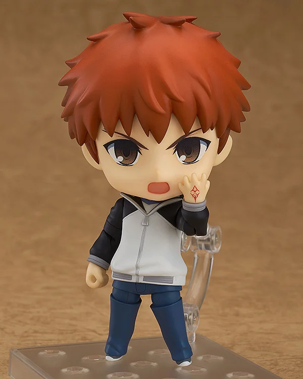 

100% оригинал: Fate Grand Order Emiya Shirou Q version figma фигура из ПВХ аниме Женская коллекционная кукла подарок