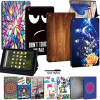 stand cover tablet case for fire 75th 7th 9thfire hd 8fire hd 10 leather pu full protective shell smart cover case