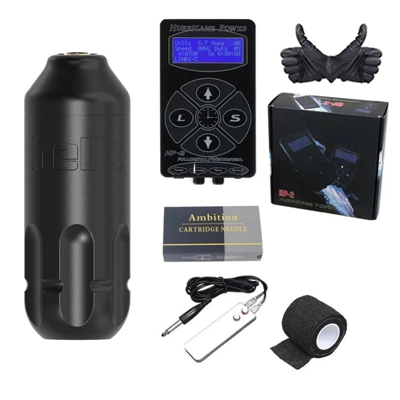 Популярная Мини-машинка для татуировок с коротким вращением швейцарский