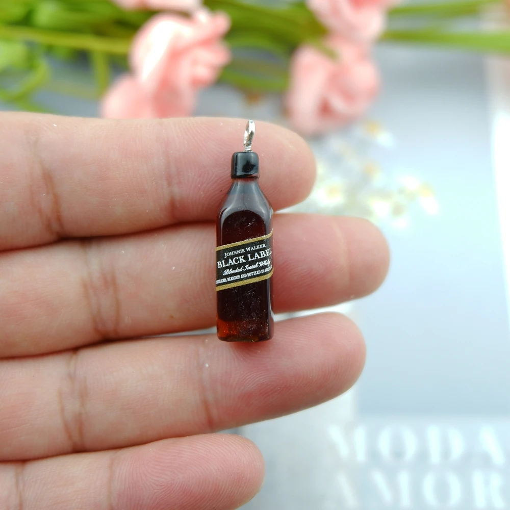Подвески в виде спиртовых напитков для изготовления ювелирных изделий