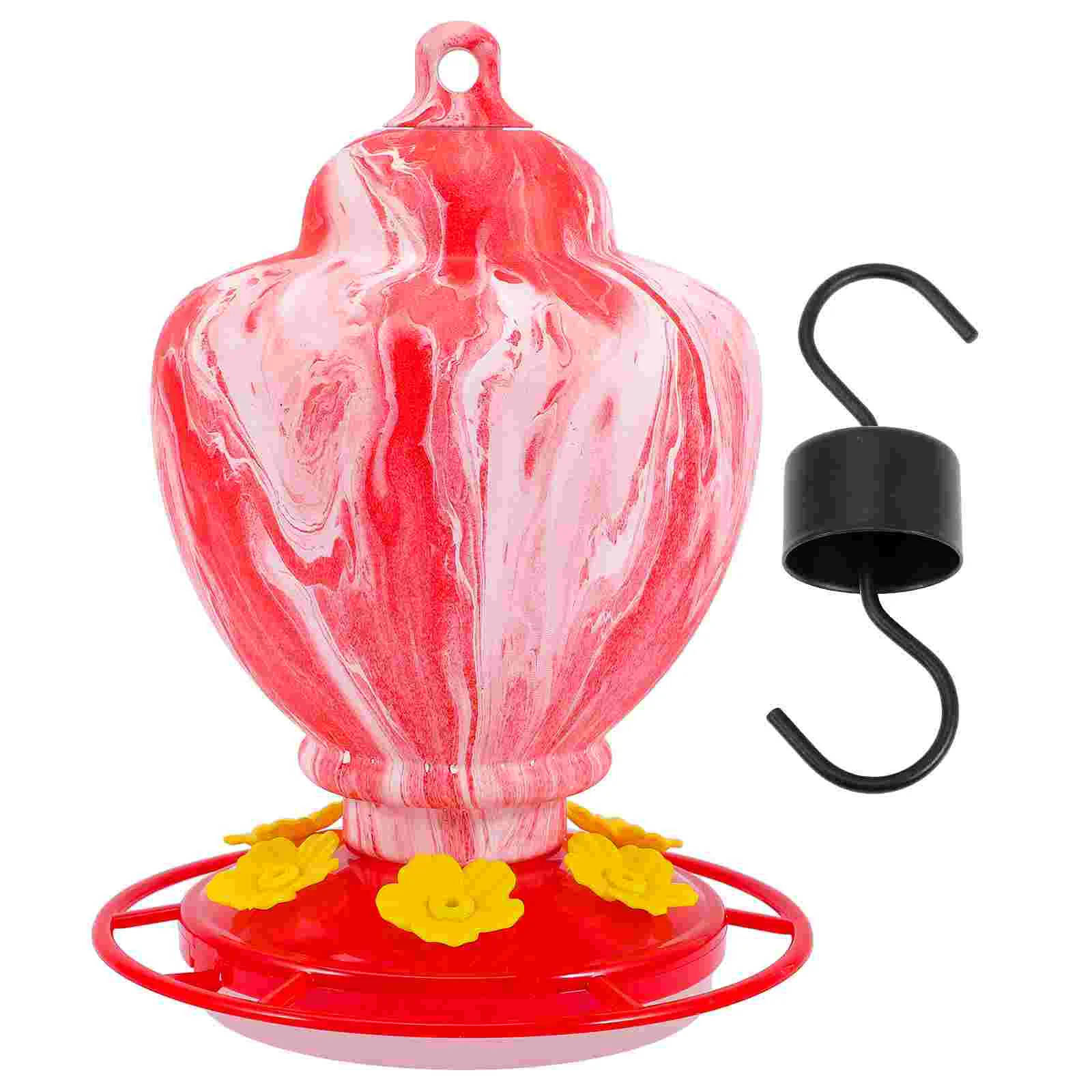 

Garden Hummingbird Feeder with Hook Balcony Bird Feeder Bird Food Container Bird Feeder