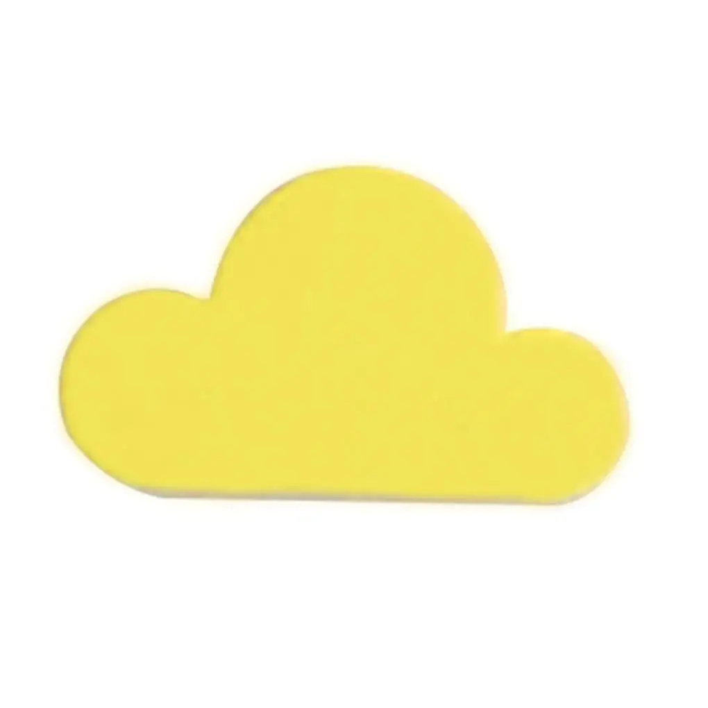 

Hot Cloud Shape Magnets Wall Key Holder Keys Securely Pink/Yellow
