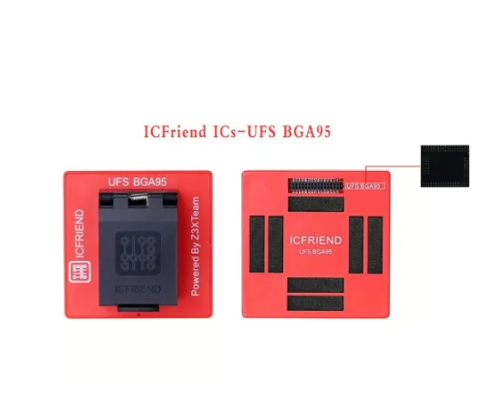 Оригинальные адаптеры UFS ICFriend ICs -UFS 3 в 1 поддержка BGA254 BGA153 BGA9 работает с фотобоксом