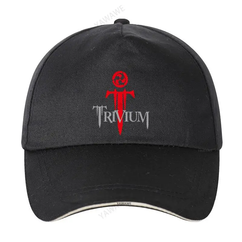 

Хлопковая регулируемая бейсболка унисекс, модная летняя шапка TRIVIUM для мужчин и женщин, Прямая поставка
