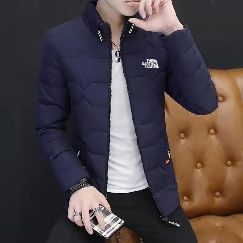 Men's new winter jacket men's thickened down jacket casual fashion outdoor men's warm jacket jacket