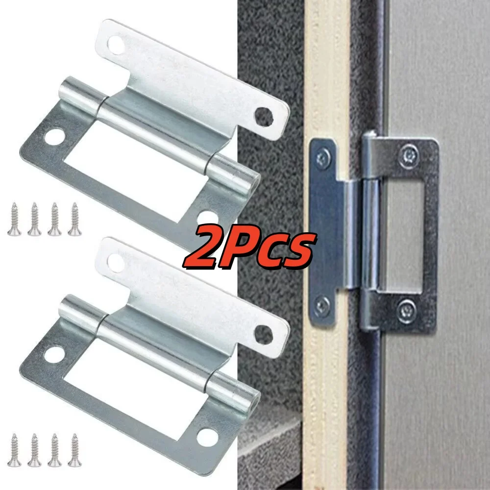 

2 шт./компл. складные дверные петли для комнаты, дверные петли для шкафа, кемпер, фургон, дом на колесах, караваны, пружинные дверные петли, аксессуары для автодомов