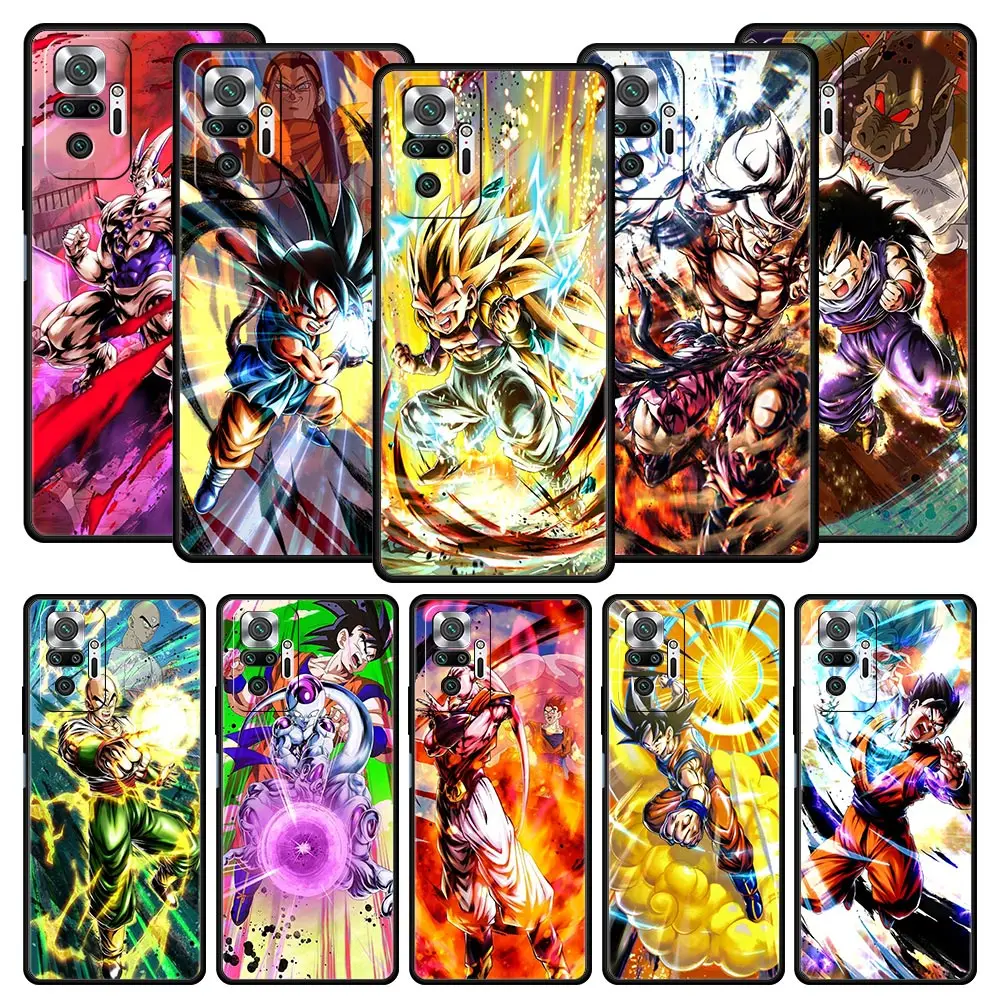 

Dragon Ball Son Goku Anime Phone Case For Xiaomi Redmi Note 11 10 9 8 Pro 11S 10S 9S 7 8T 9T 9A 8A 9C K40 Gaming 11T 5G Cover