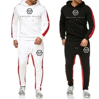 2022 new arrival mens fashion tracksuit hooded sweatshirts and jogger pants high quality daily casual sports jogging suits