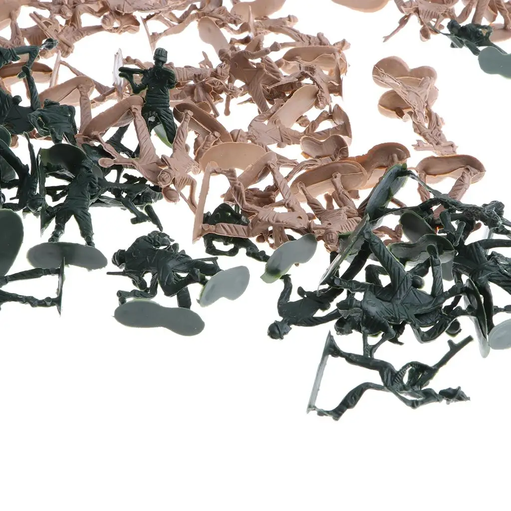 

Kids Plastic Men Play Set (100Pcs) Action Figures Educational Toys