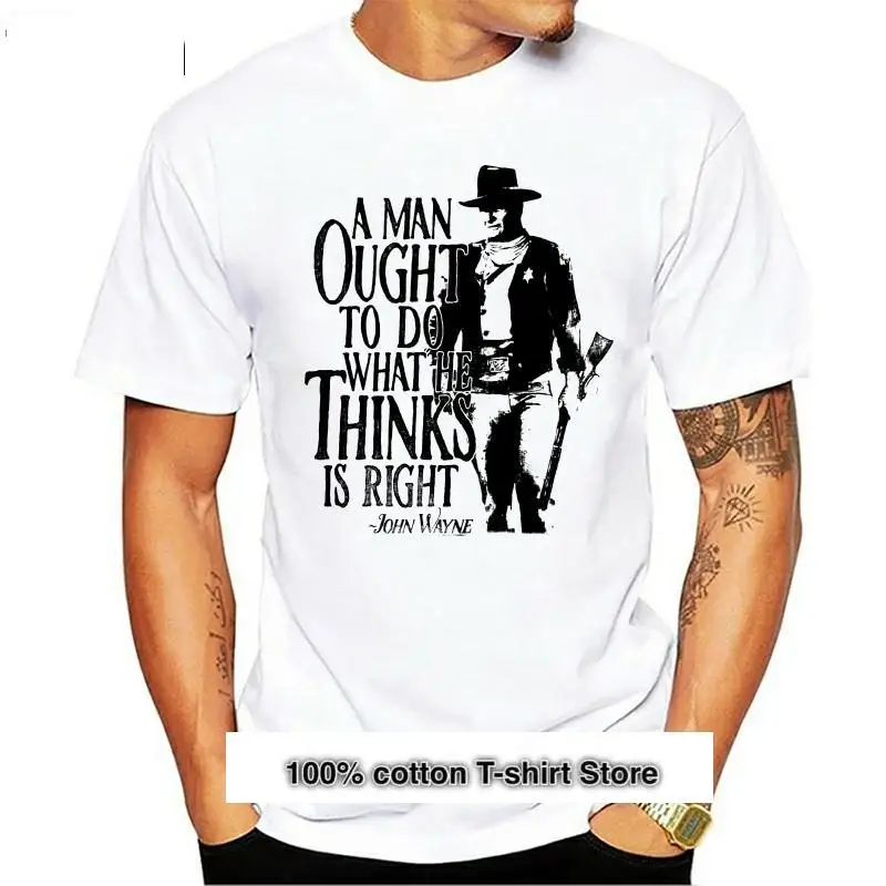 

Camiseta oficial para hombre, camisa de John Dong Do whatsjust, héroe vaquero