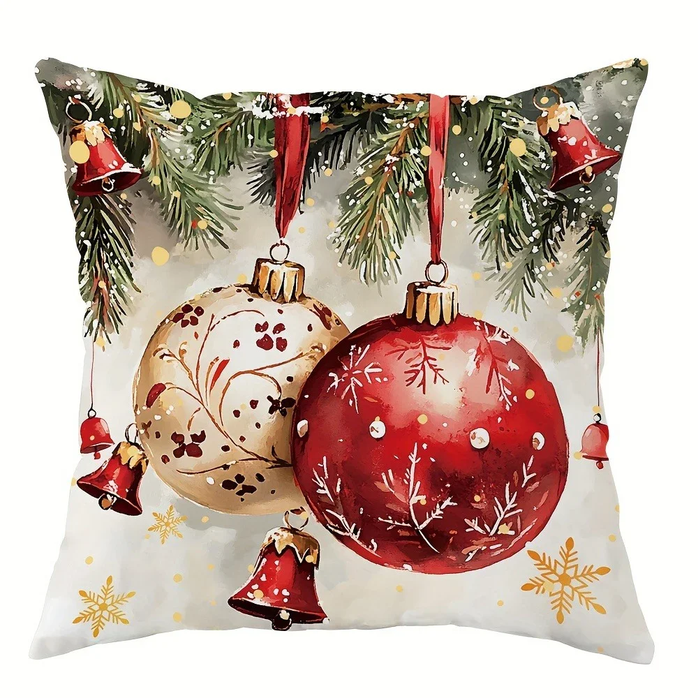

Рождественское украшение наволочка Новогодний подарок Санта-Клаус Снеговик Птица наволочка диван наволочка комната украшение дома